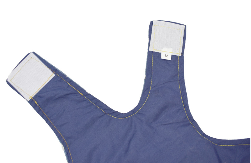 Premium Denim Dog & Cat Vest Harness – Adjustable Pet Chest Back Strap for Small Dogs & Puppies