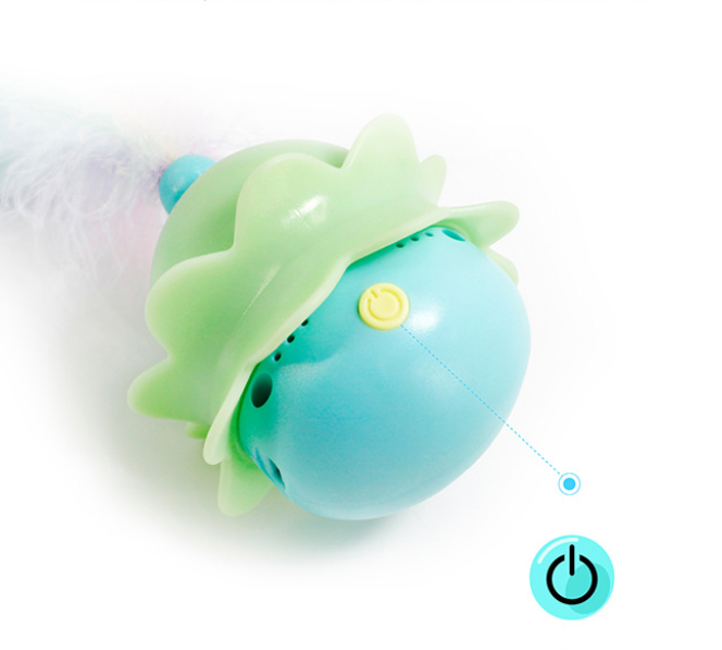 Monster Electric Sound Cat Toy – Interactive Self-Play, Durable & Engaging for Cats