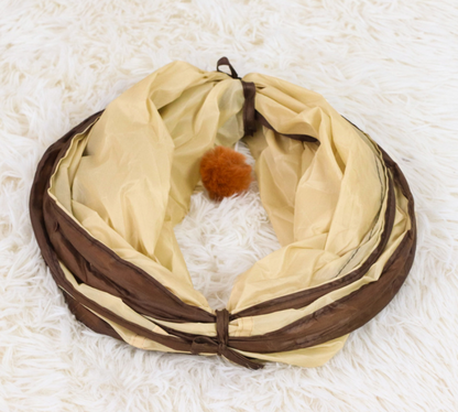 Interactive Cat Tunnel Toy – Foldable Play Tube for Cats, Keeps Cats Active & Entertained