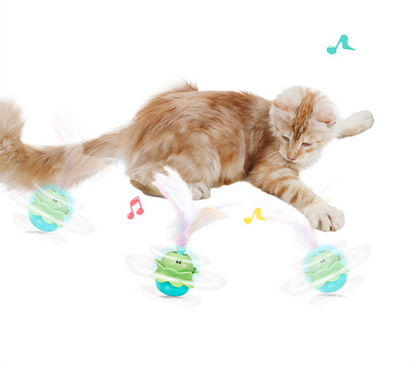 Monster Electric Sound Cat Toy – Interactive Self-Play, Durable & Engaging for Cats