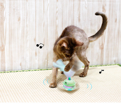 Monster Electric Sound Cat Toy – Interactive Self-Play, Durable & Engaging for Cats
