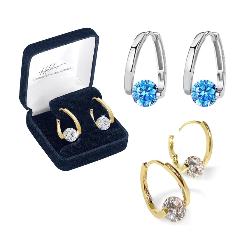 🔥LAST DAY SALE-70% OFF-Histone Lymphvity MagneTherapy Germanium Earrings