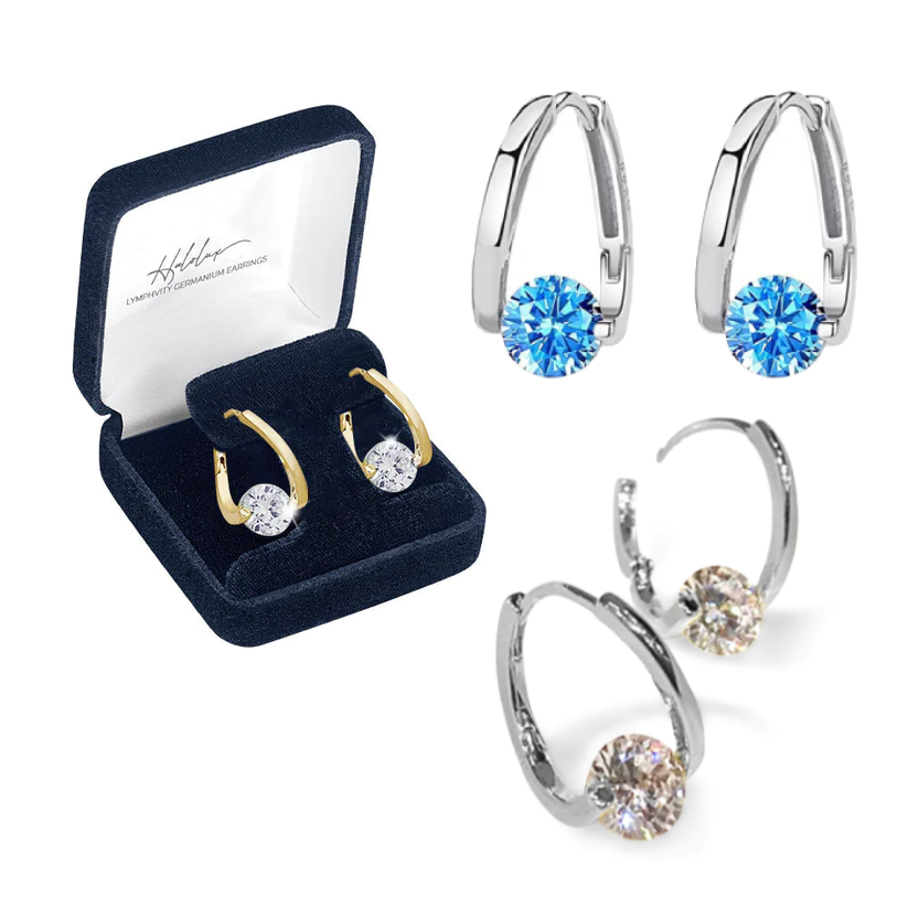 🔥LAST DAY SALE-70% OFF-Histone Lymphvity MagneTherapy Germanium Earrings
