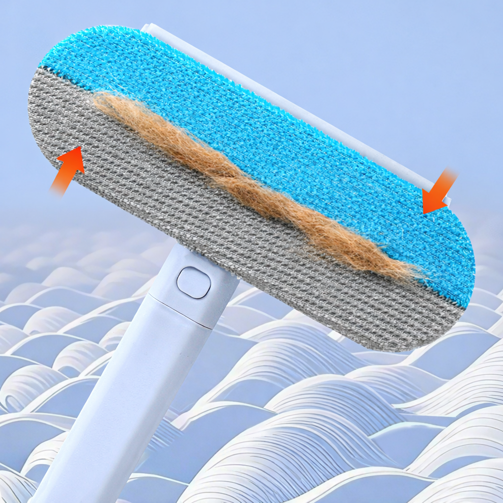 Reusable Pet Hair Remover Brush for Cats & Dogs – Effortless Fur Cleaning Tool for Home & Fabric