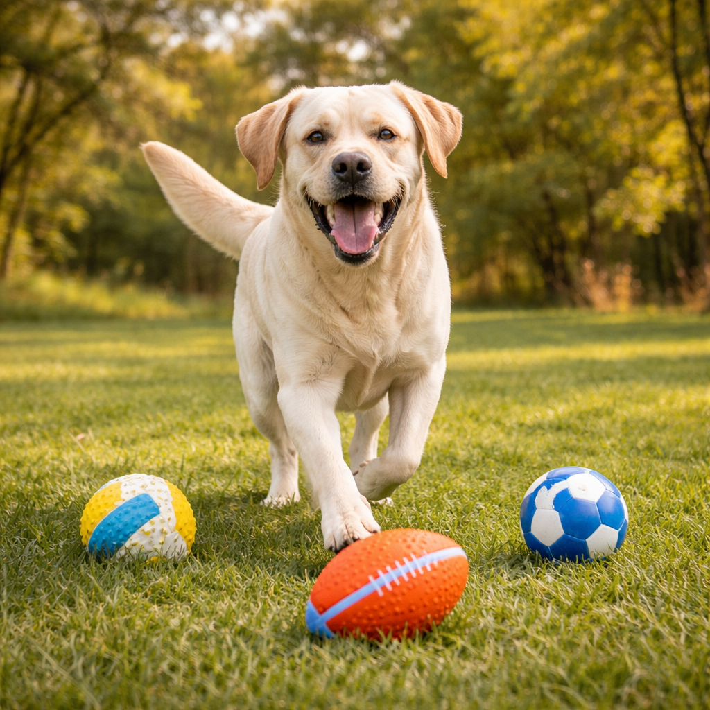 Durable TPR dog chew toy with sound function - interactive rubber toy, for teeth cleaning and play