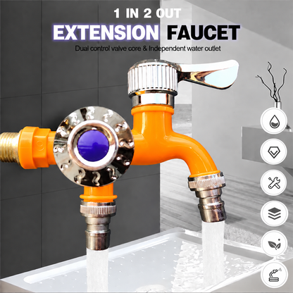 ✨LAST DAY 70% OFF-💦Outdoor Antifreeze Dual Control Faucet