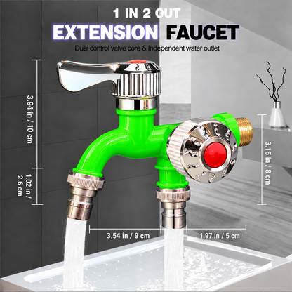 ✨LAST DAY 70% OFF-💦Outdoor Antifreeze Dual Control Faucet