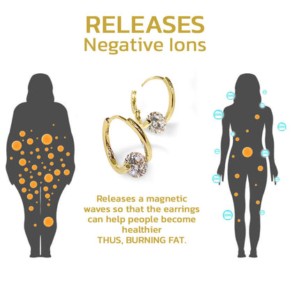 🔥LAST DAY SALE-70% OFF-Histone Lymphvity MagneTherapy Germanium Earrings