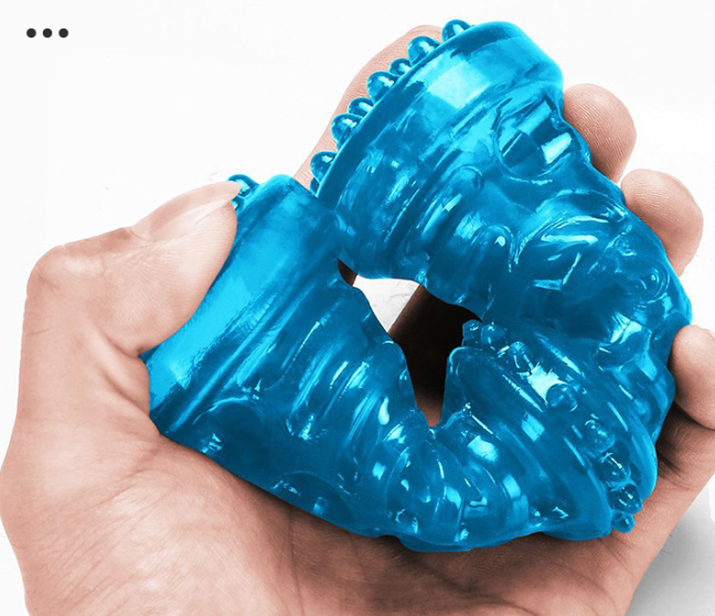 Durable TPR Dog Chew Toy with Sound – Interactive Pet Bone for Teeth Cleaning & Stress Relief