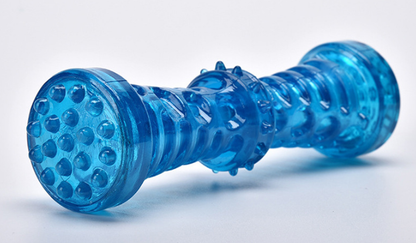 Durable TPR Dog Chew Toy with Sound – Interactive Pet Bone for Teeth Cleaning & Stress Relief