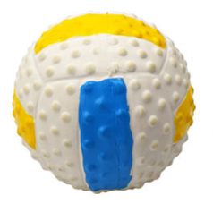 Durable TPR dog chew toy with sound function - interactive rubber toy, for teeth cleaning and play