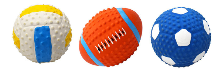 Durable TPR dog chew toy with sound function - interactive rubber toy, for teeth cleaning and play