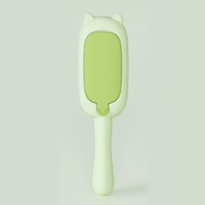 Cute Cartoon Pet Hair Brush – Efficient Fur Removal for Cats & Dogs, Static-Absorbing Grooming Tool, Easy Daily Cleaning