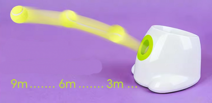 Automatic Dog Ball Launcher – Adjustable Distance & Timer, Interactive Pet Toy for Indoor & Outdoor Play